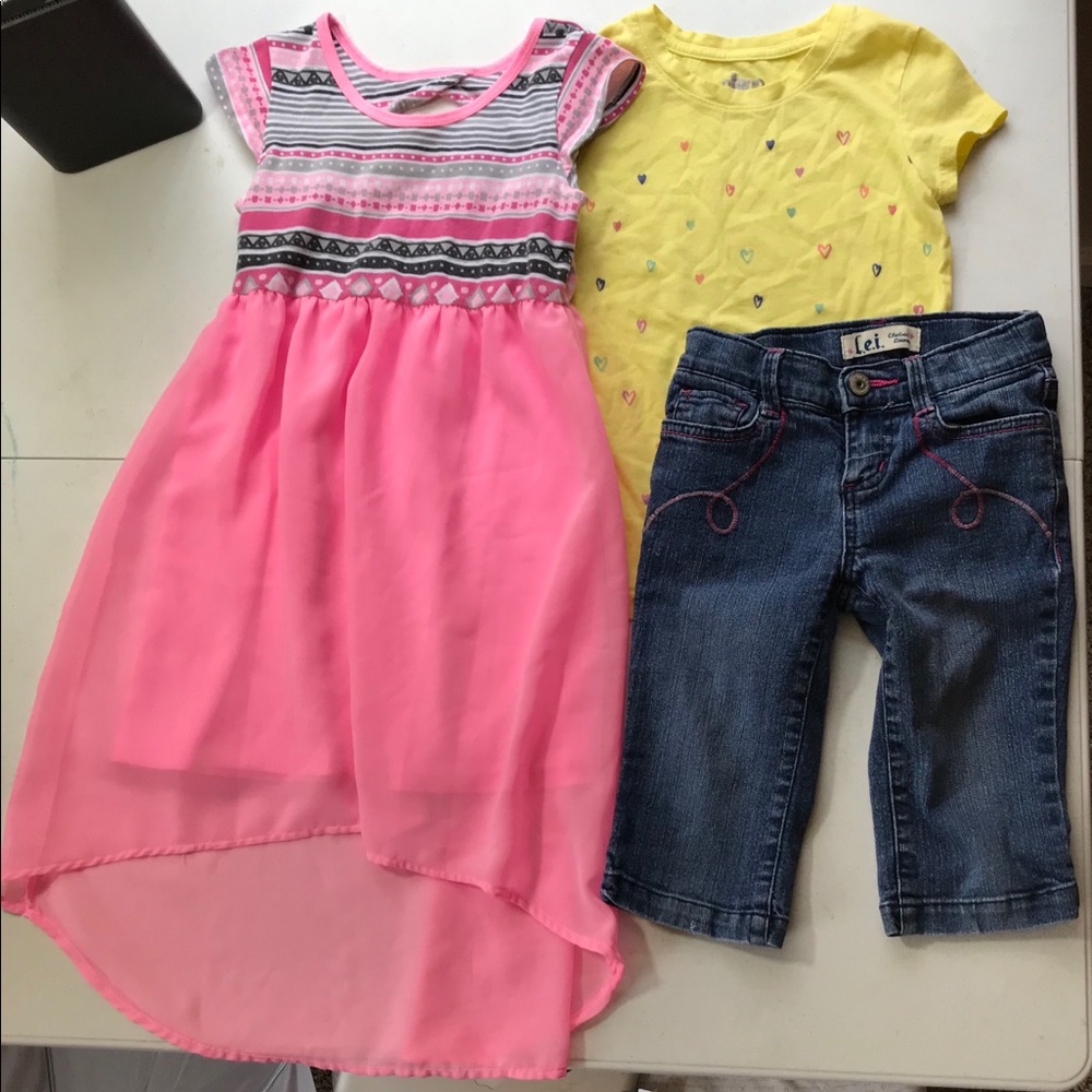 Lot of 2 Outfits (3 Pieces) Girls Sz 6